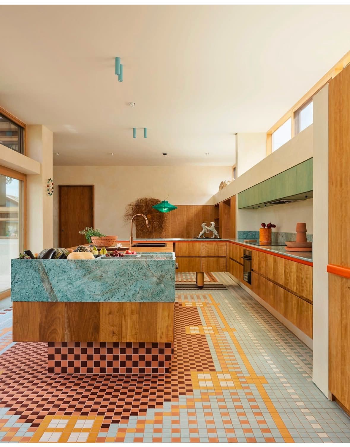 Mid-century modern interior